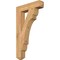 Ekena Millwork Olympic Craftsman Smooth Bracket, Western Red Cedar, 3 1/2"W x 18"D x 30"H BKT04X18X30OLY04SWR - alternate 1